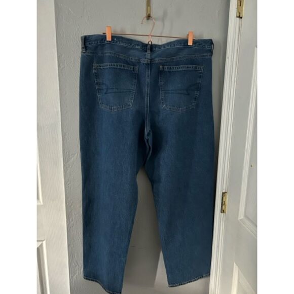 American Eagle 90s Straight Jeans, Organic Cotton, Plus Size 20 NEW without tags - Picture 4 of 6